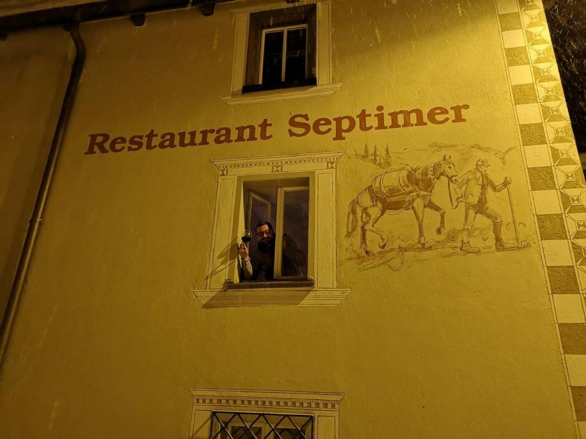 Ferienhaus Septimer Бивио Экстерьер фото